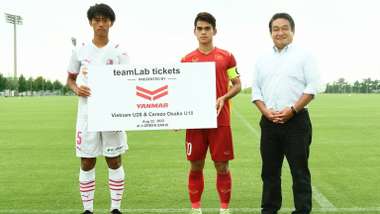 U20 Vietnam U18 Cerezo Osaka friendly match 2022