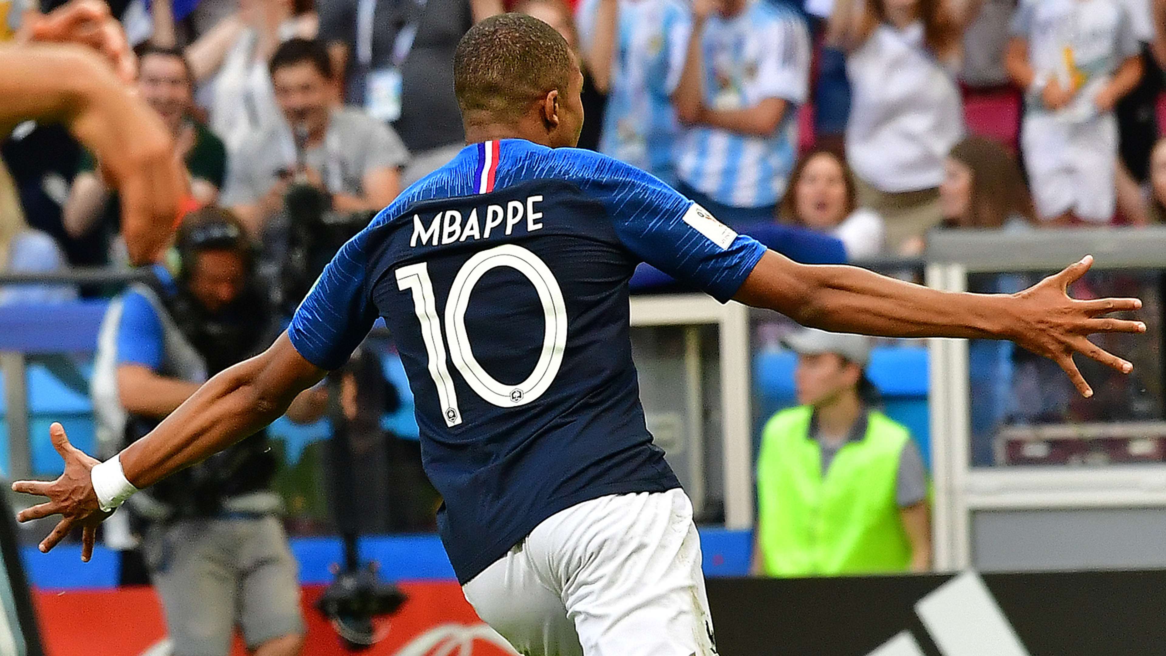 Kylian Mbappe France Argentina World Cup 2018 300618
