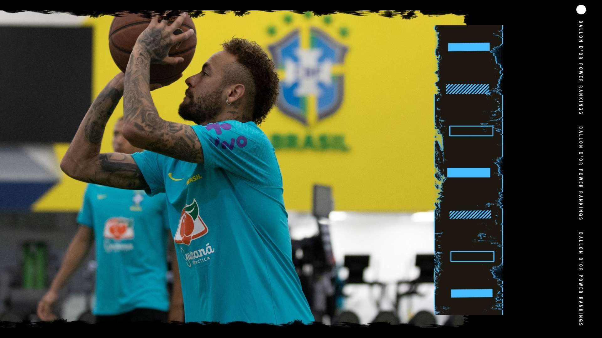 Neymar Ballon d'Or Rankings GFX