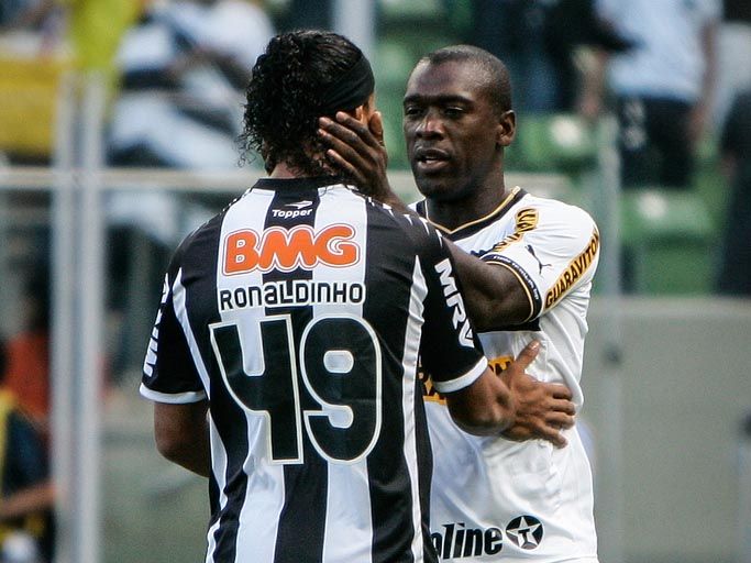 Ronaldinho, Seedorf - Atlético v Botafogo