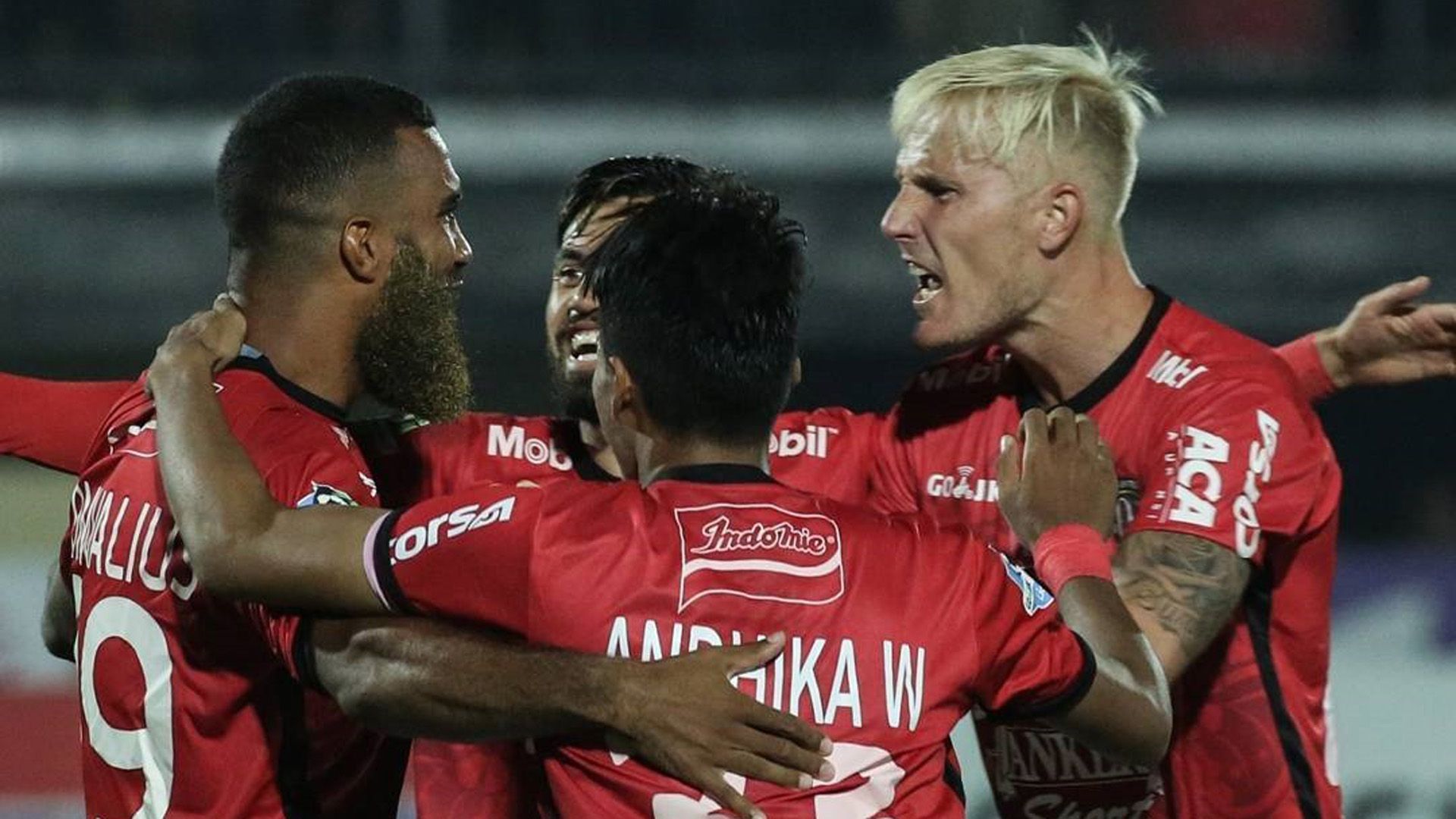 Selebrasi Bali United