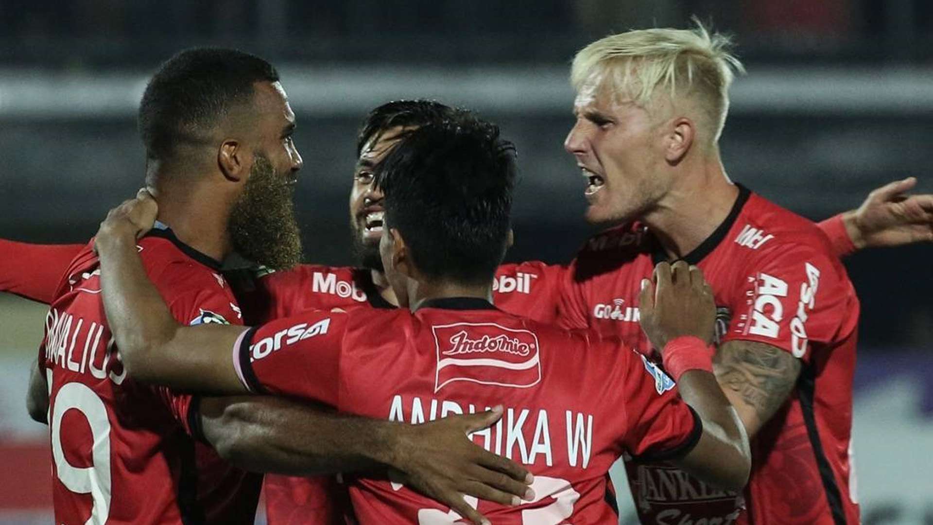 Selebrasi Bali United