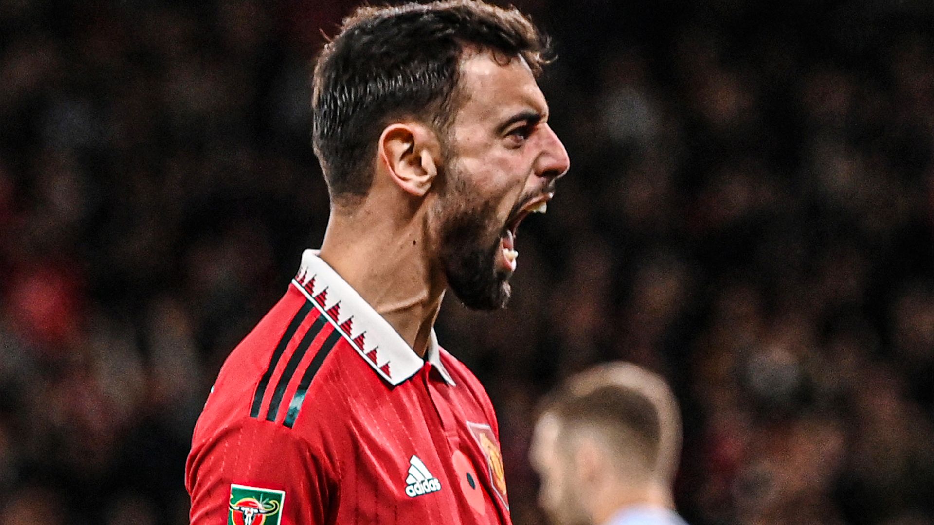 Bruno Fernandes Manchester United Aston Villa 2022-23