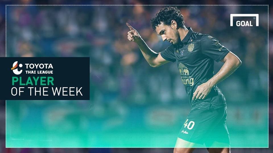 Toyota Thai League Player of the Week 22 : ดิโอโก หลุยส์ ซานโต