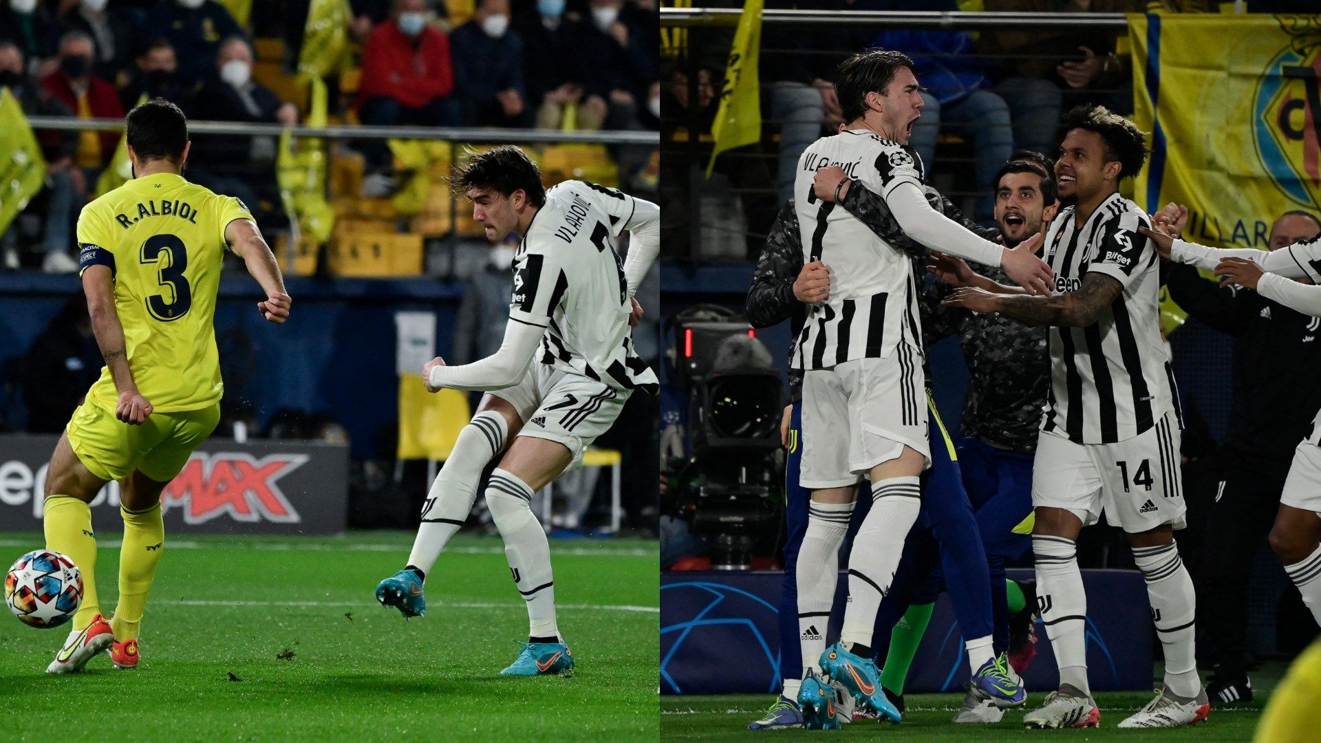 Vlahovic Villarreal Juventus