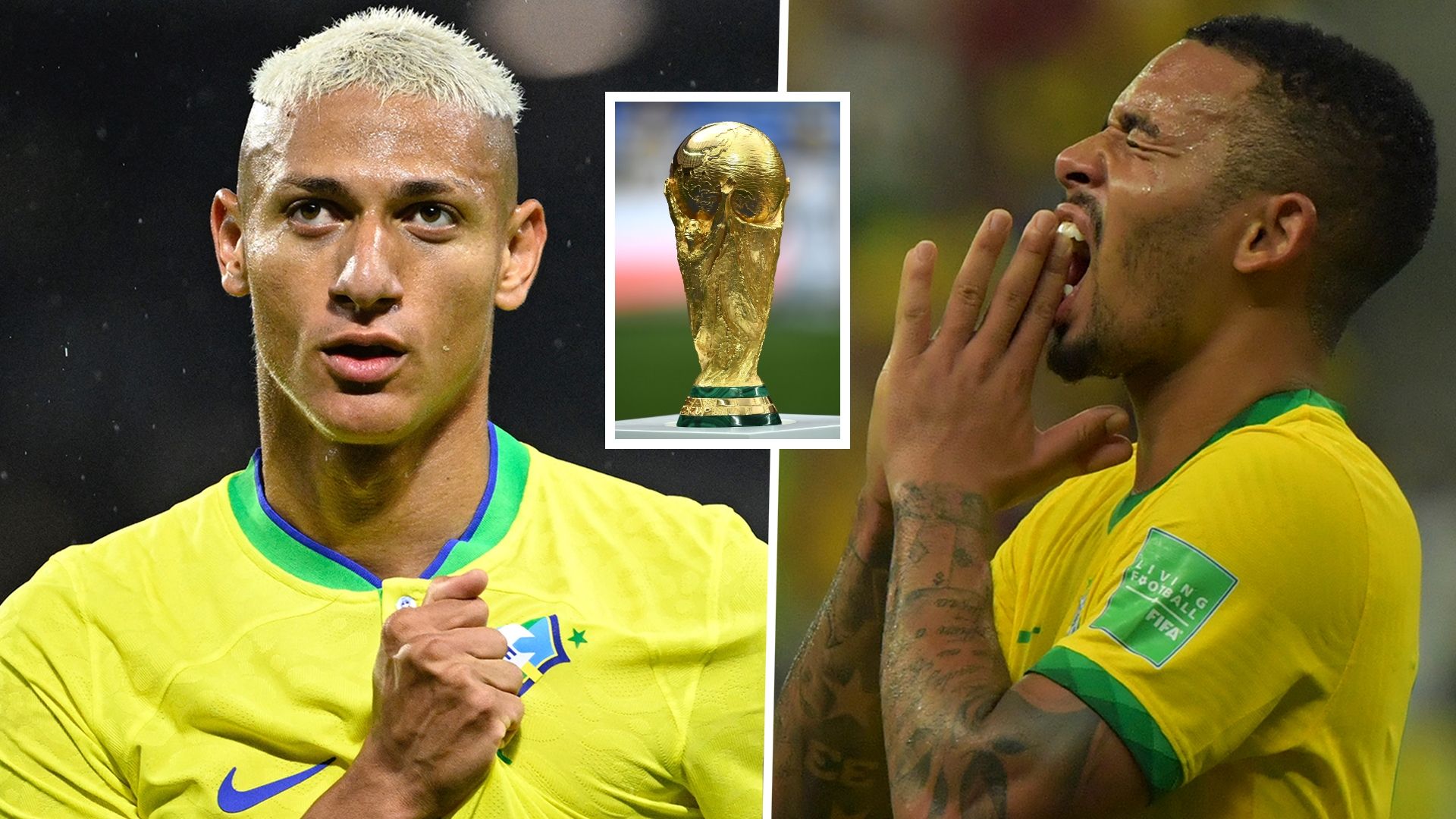 Richarlison Gabriel Jesus Brazil