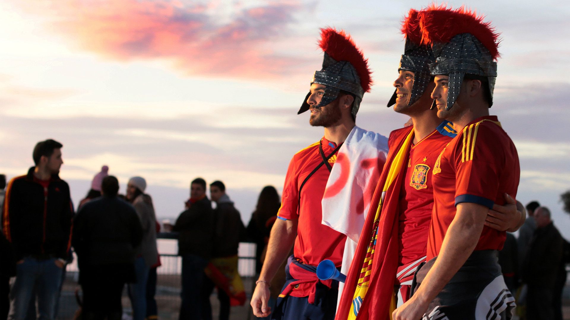 Fans Spain Belarus Euro 2016 Qualifying 15112014