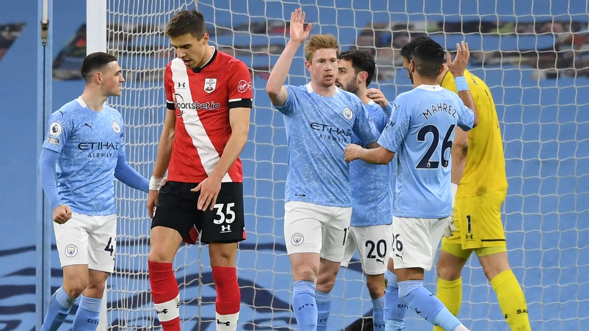 Kevin De Bruyne Manchester City Southampton 2021