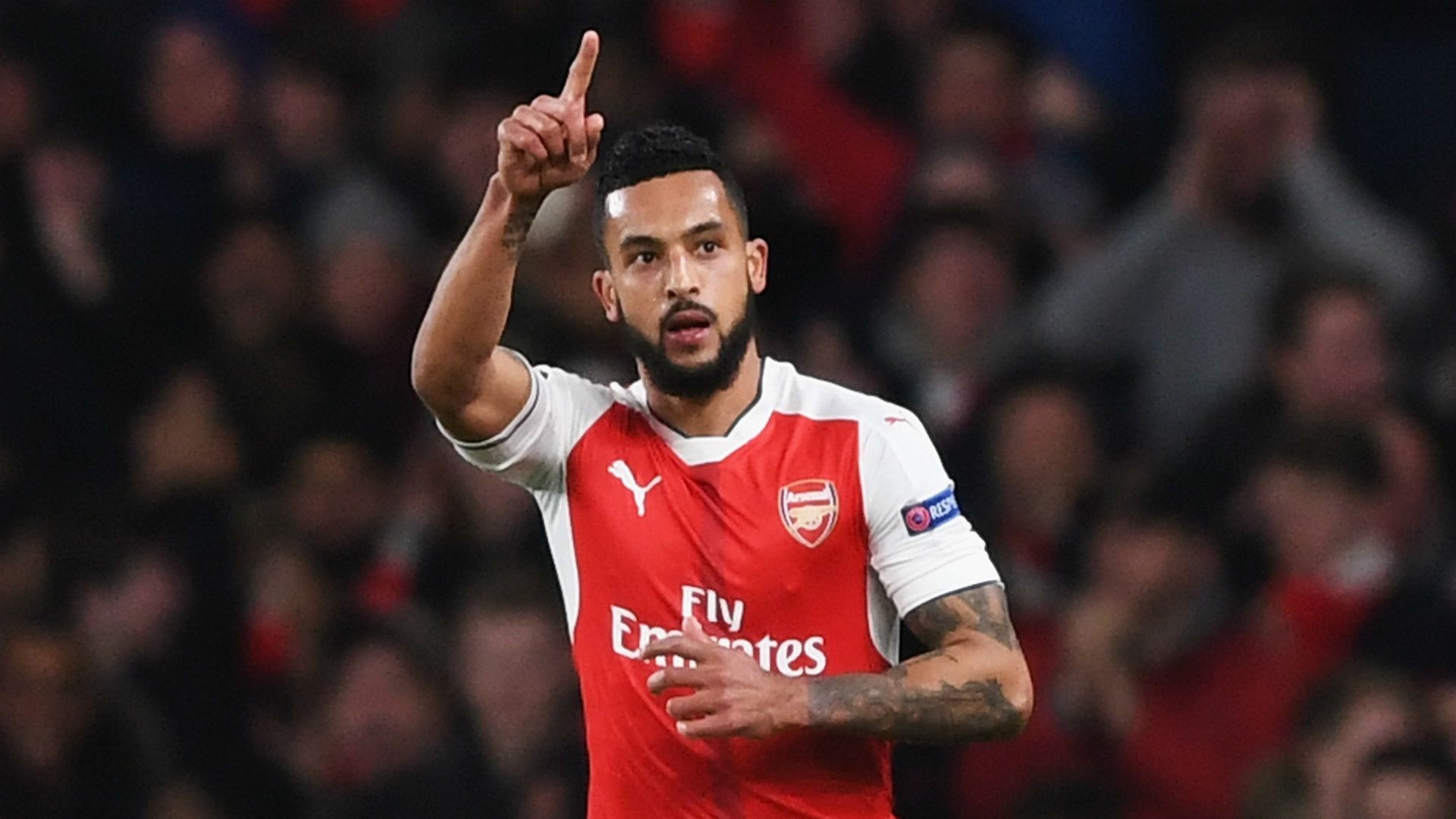 Theo Walcott FC Arsenal FC Bayern München Champions League 030717