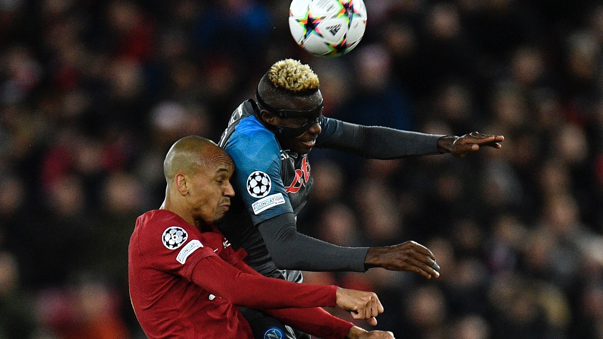 Fabinho Victor Osimhen Liverpool Napoli 2022