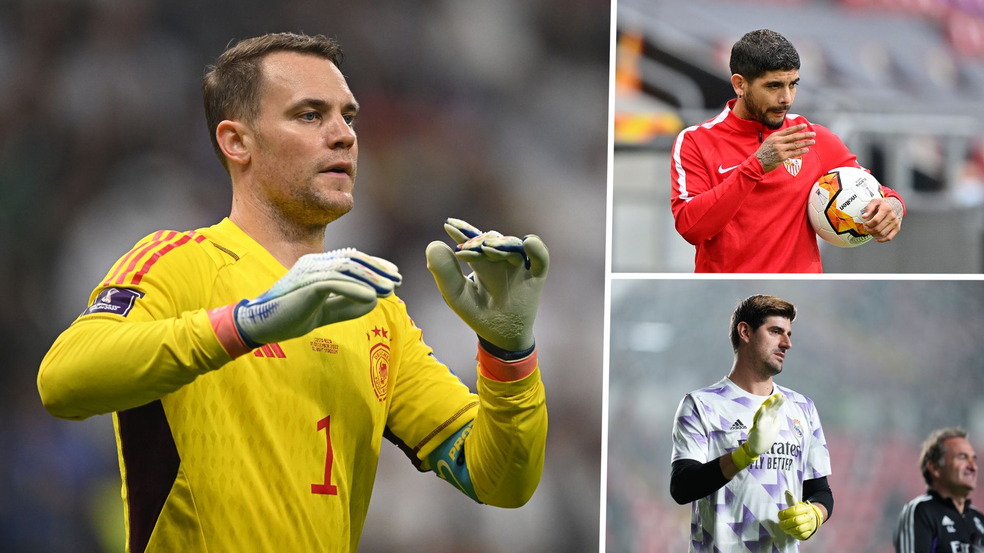 Banega Neuer Courtois