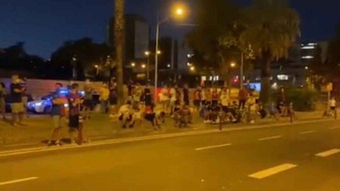 Messi Camp Nou alrededores