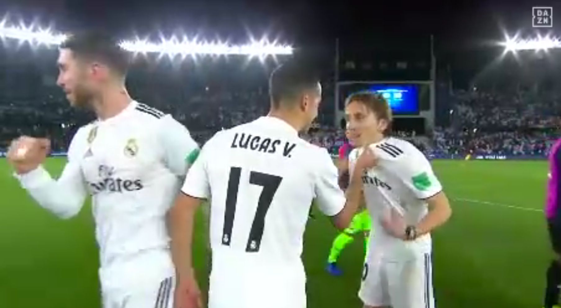 Luka Modric Lucas Vazquez Real Madrid