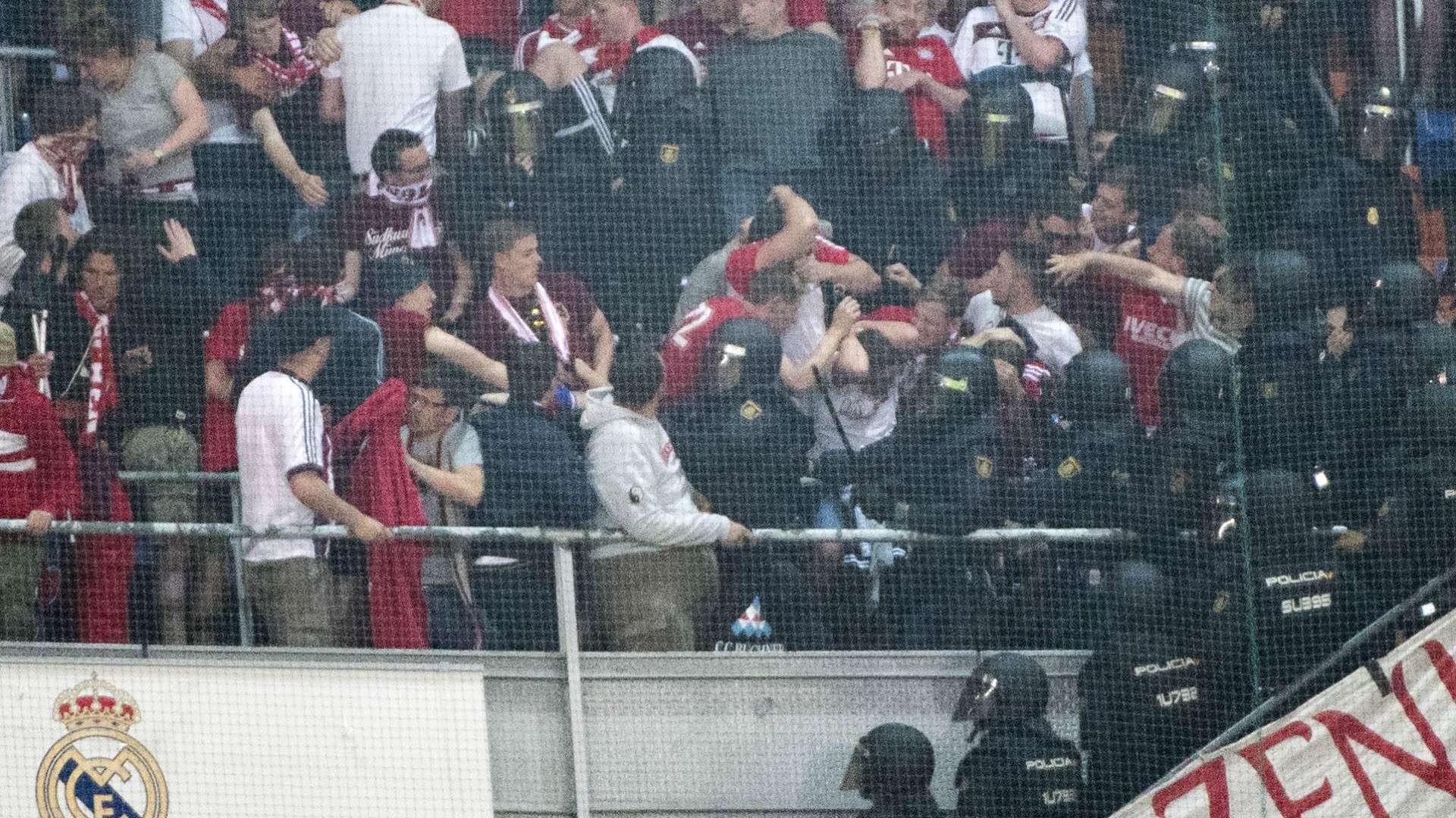 clashes - uefa champions real madrid v bayern 1842017