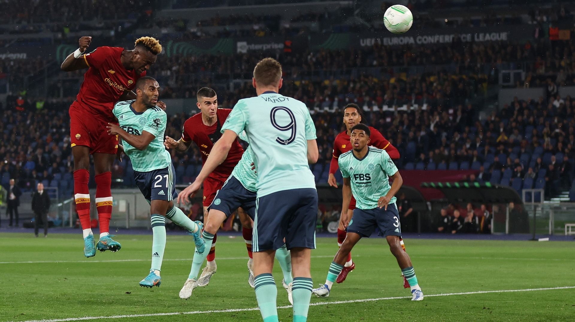 abraham goal leicester