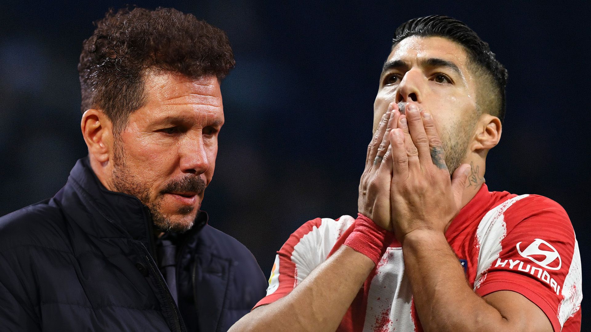 Diego Simeone Luis Suarez Atletico Madrid 2021-22