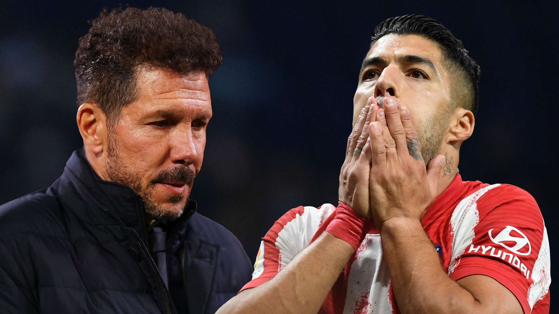 Diego Simeone Luis Suarez Atletico Madrid 2021-22