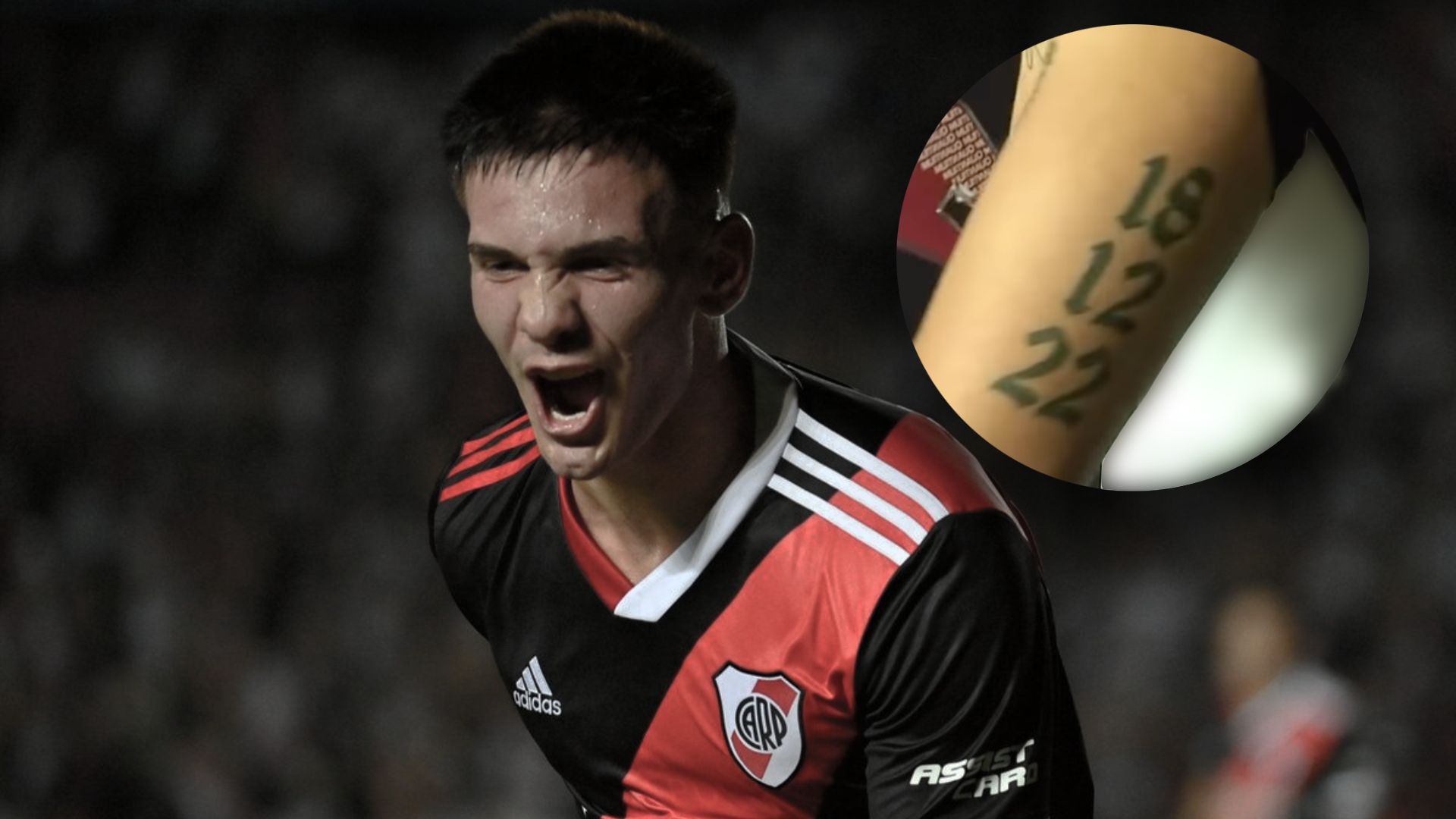 Franco Mastantuono tatuajes