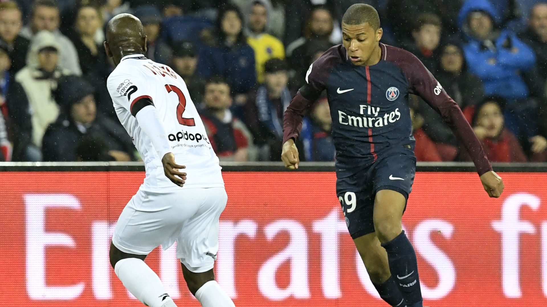 Kylian Mbappe PSG Guingamp Ligue 1 29042018