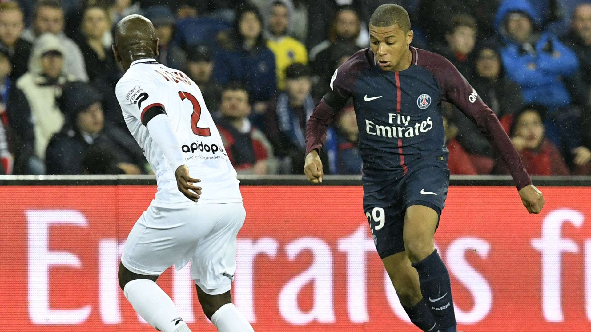 Kylian Mbappe PSG Guingamp Ligue 1 29042018