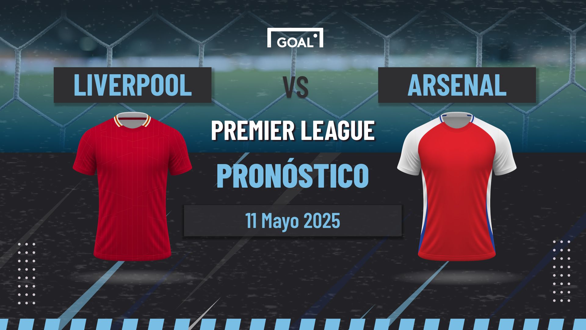 Liverpool vs Arsenal Pronóstico y Apuestas Premier League | 11/05/2025