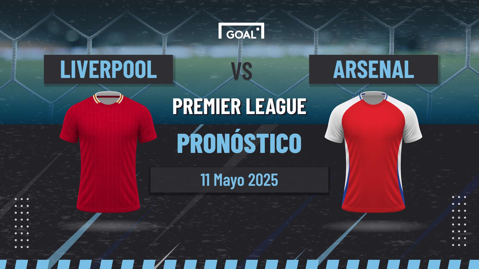 Liverpool vs Arsenal Pronóstico y Apuestas Premier League | 11/05/2025