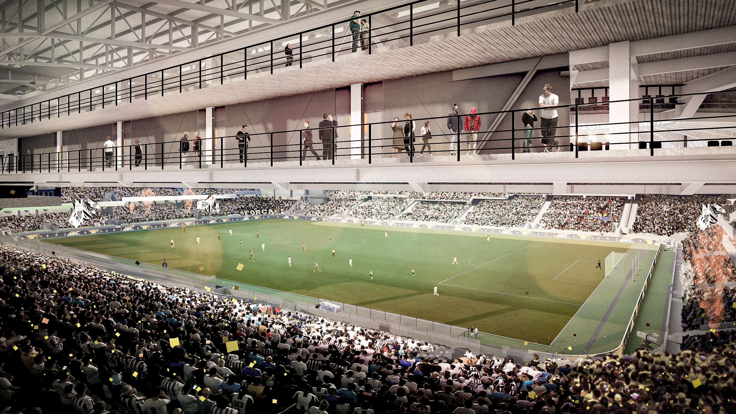 Projeto da nova arena do Santos, 2025