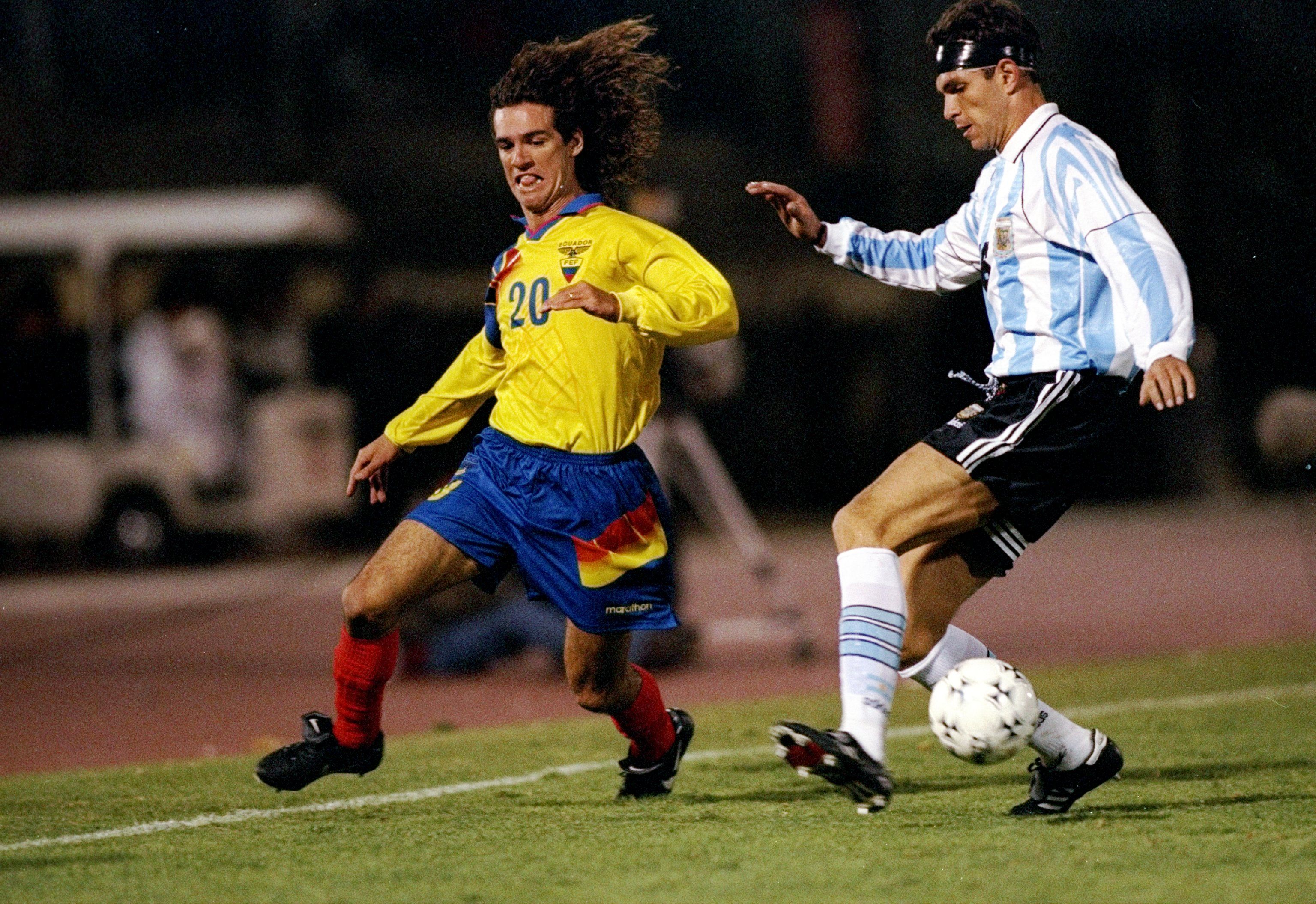 Mauricio Pellegrino Ariel Graziani Argentina Ecuador Copa America 1997