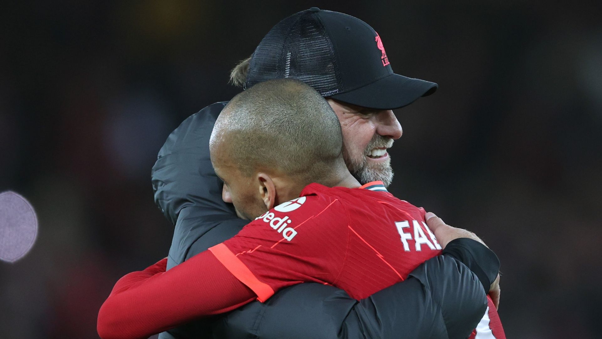Fabinho Jurgen Klopp Liverpool 2022