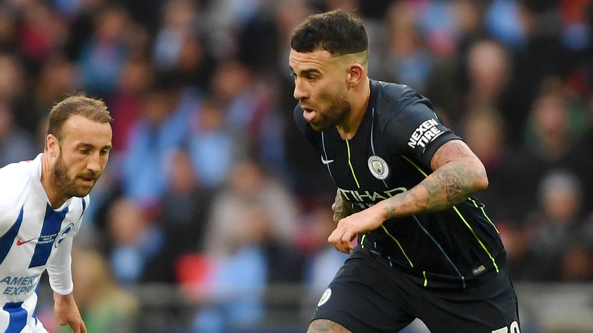 Nicolas Otamendi Man City Brighton