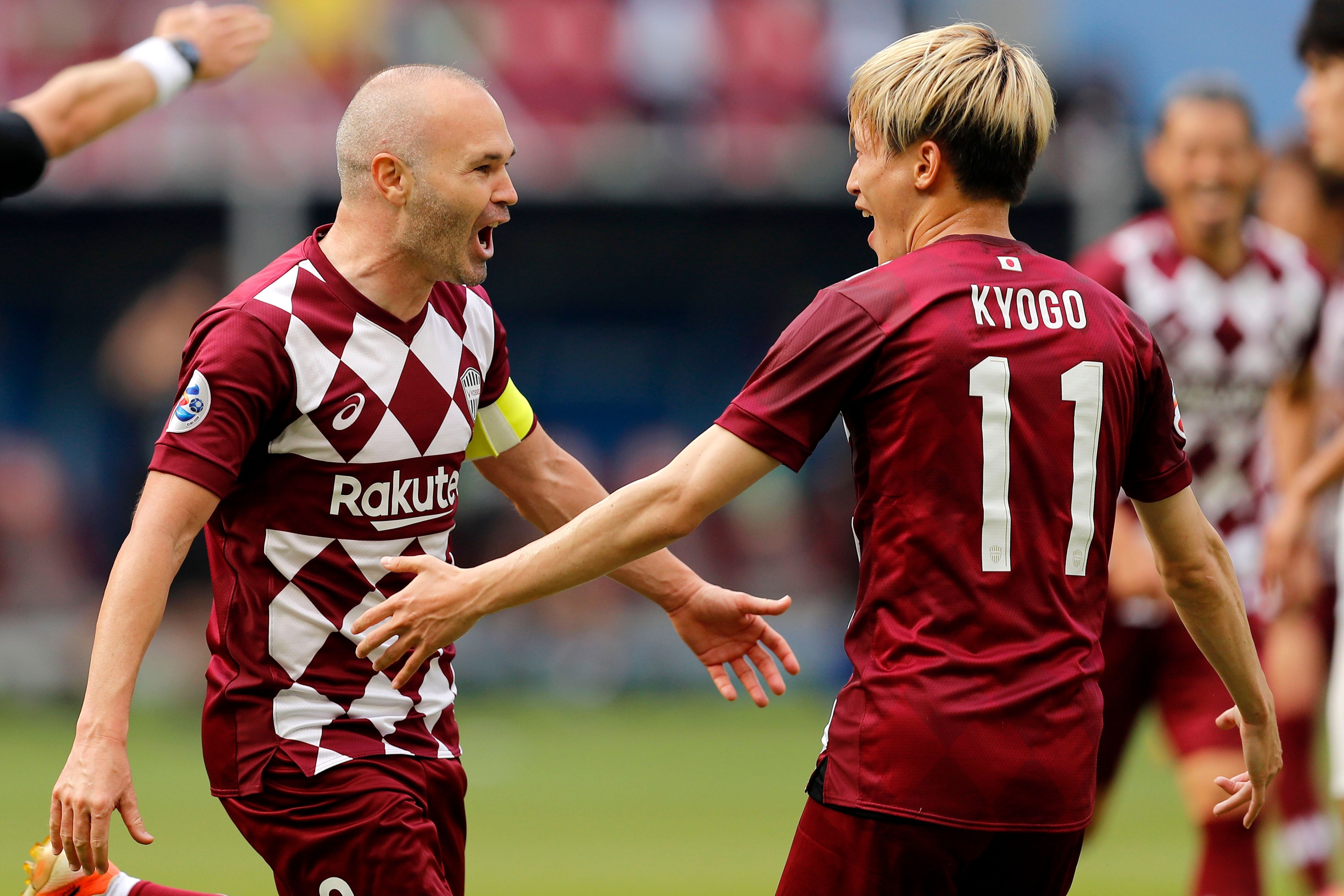 Andres Iniesta; Vissel Kobe vs Shanghai SIPG; AFC Champions League