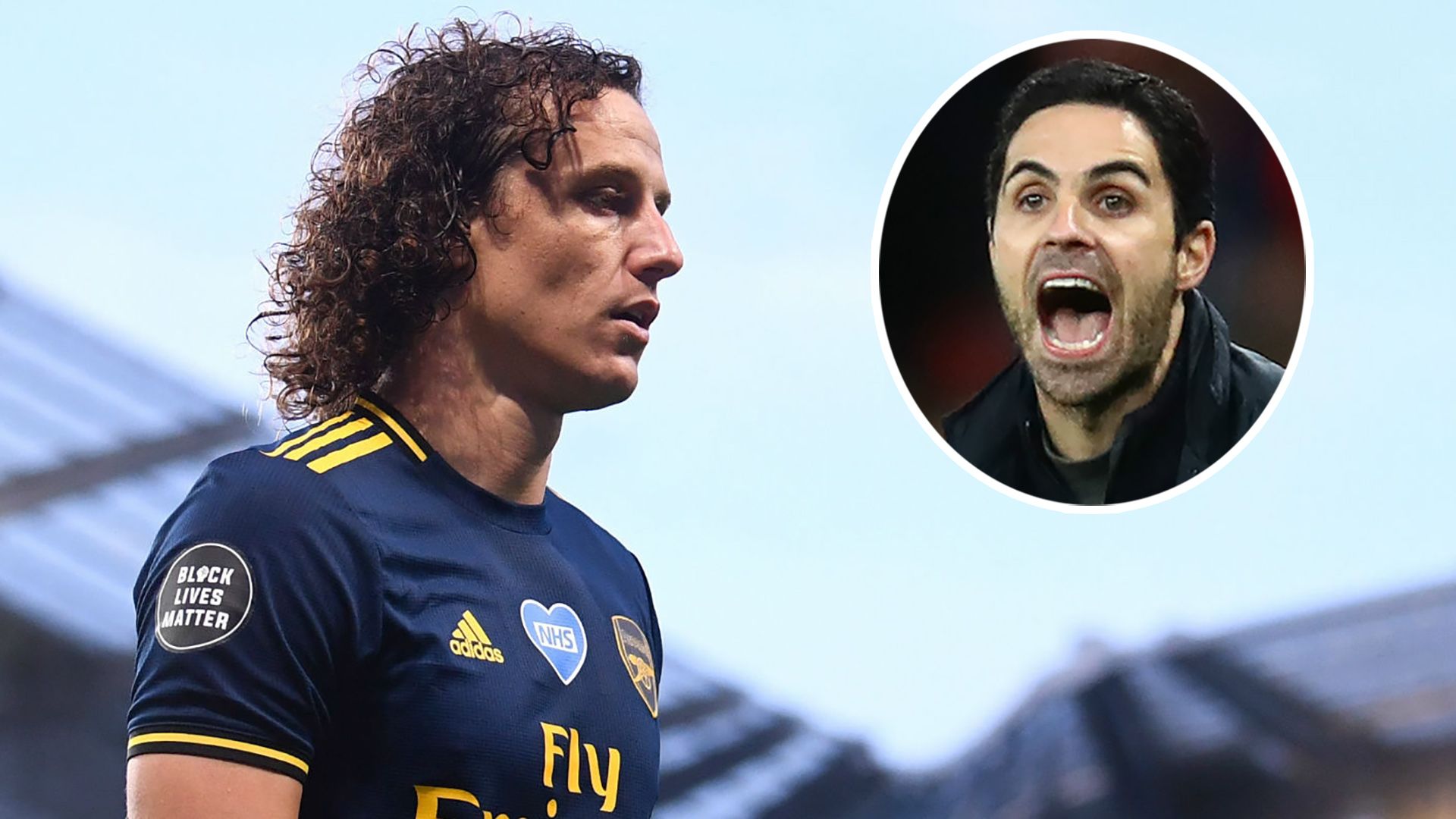 David Luiz Mikel Arteta