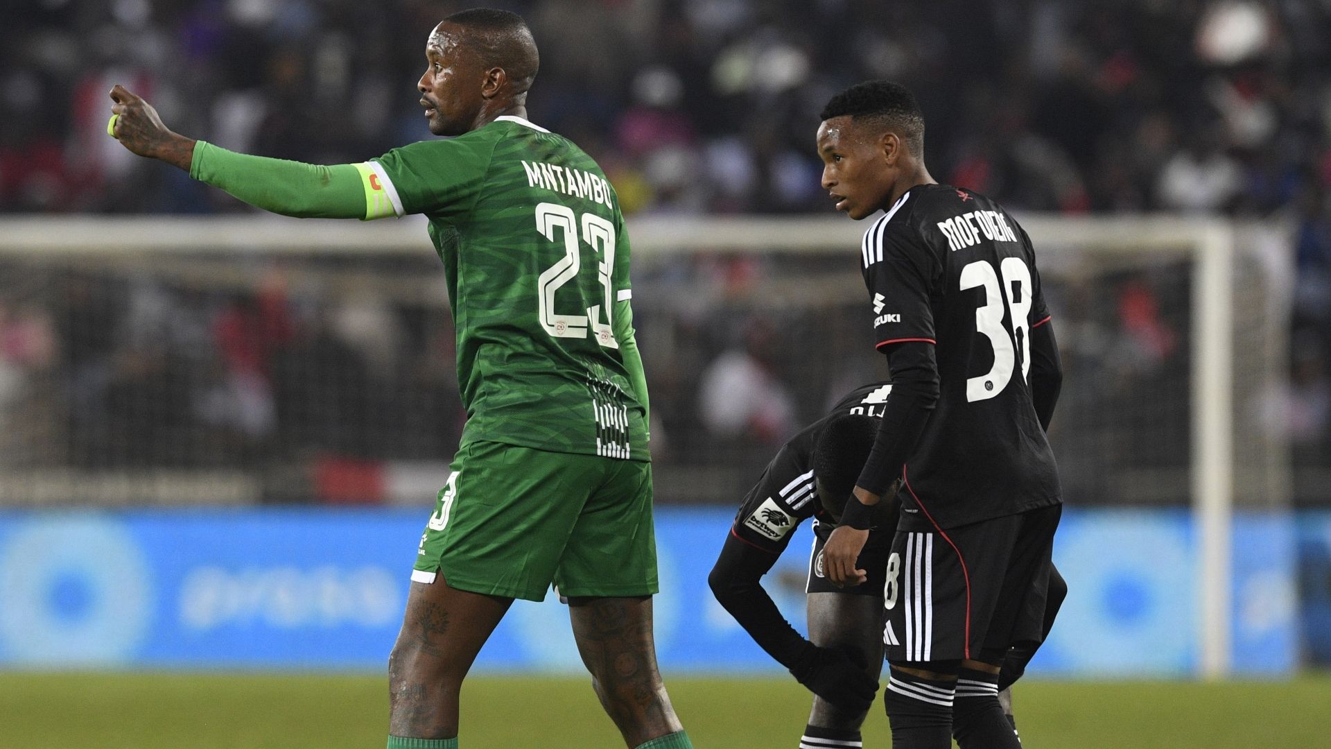 Linda Mntambo and Relebohile Mofokeng, Orlando pirates vs Sekhukhune United