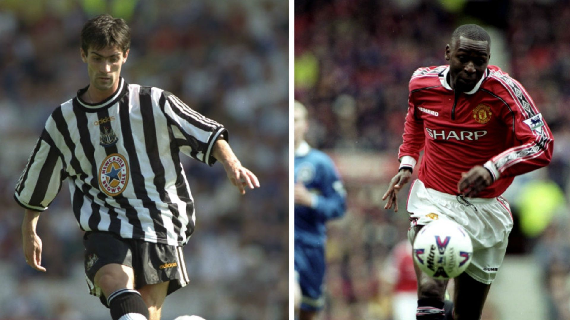 Keith Gillespie Andy Cole