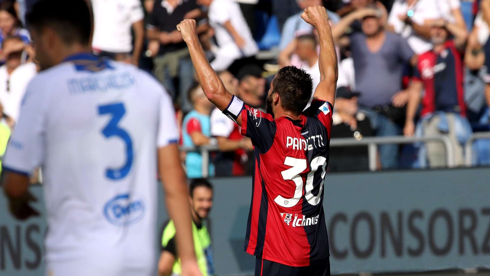 Pavoletti Cagliari Frosinone