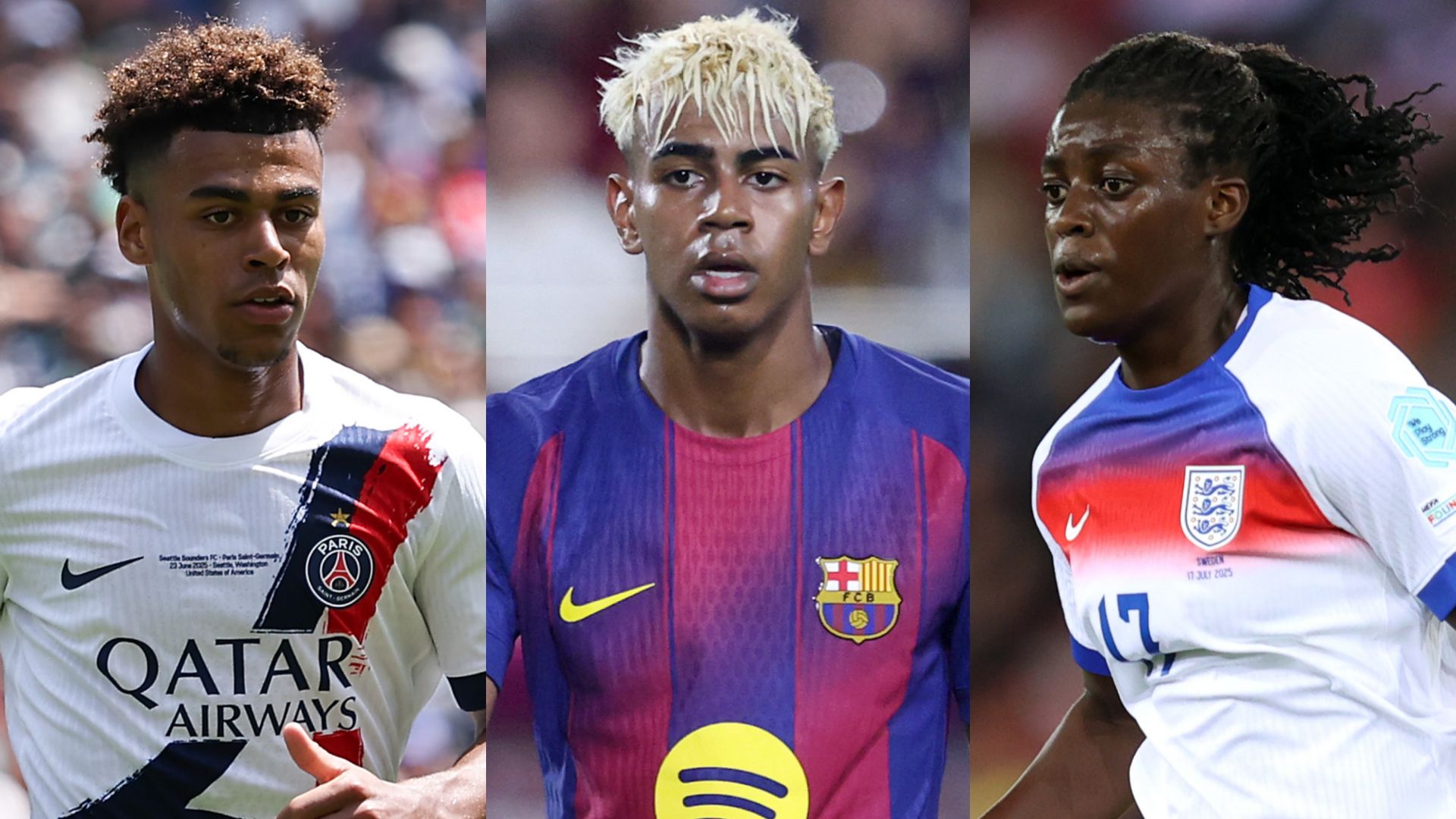 Desire Doue Lamine Yamal Michelle Agyemang