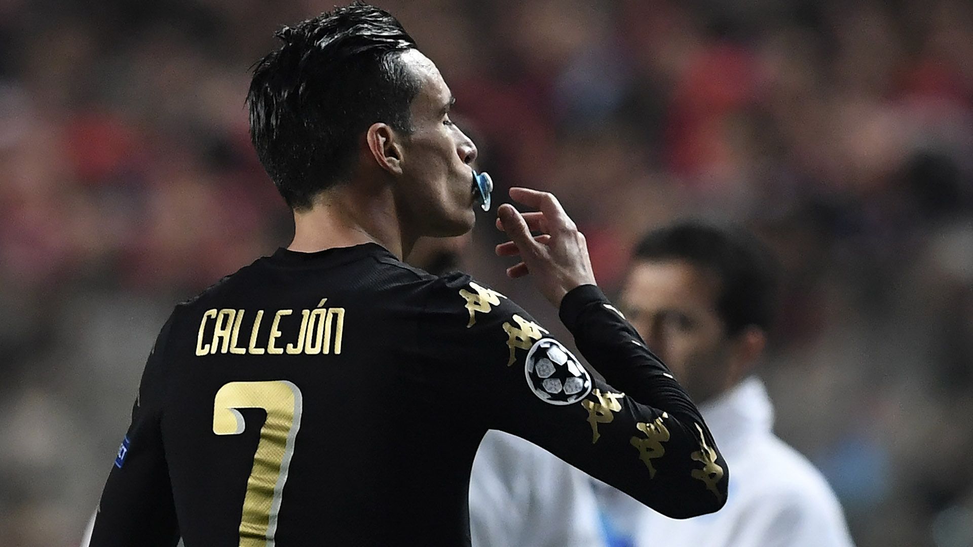 Josè Callejon Benfica Napoli Champions League