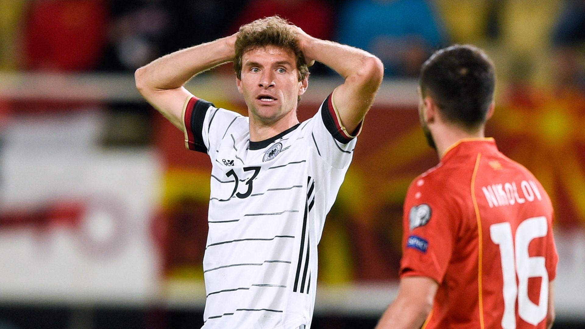 Thomas Muller, North Macedonia vs Germany