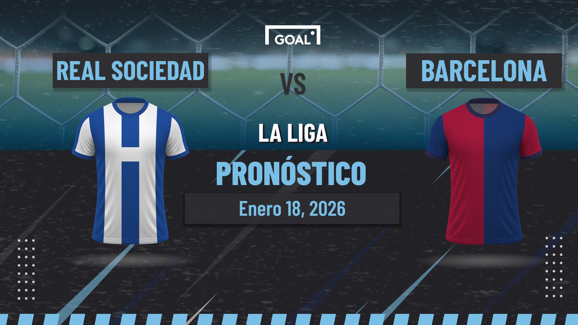Real Sociedad vs Barcelona Pronóstico y Apuestas LaLiga | 18/01/26
