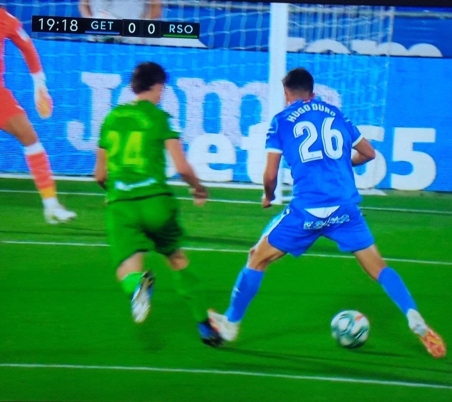 HUGO DURO LE NORMAND GETAFE REAL SOCIEDAD 29062020