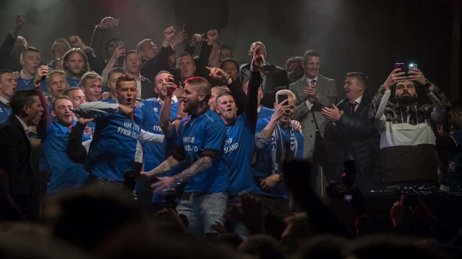 Iceland celebration World Cup