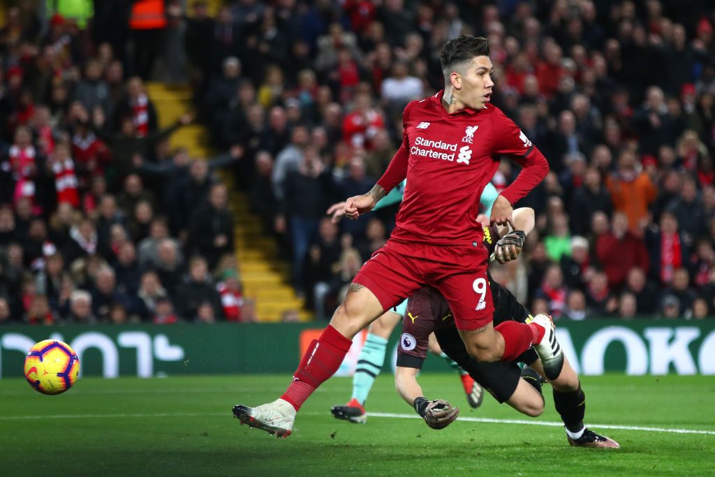 Roberto Firmino Liverpool Arsenal Premier League  291218
