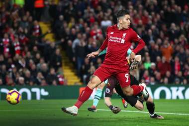 Roberto Firmino Liverpool Arsenal Premier League 291218