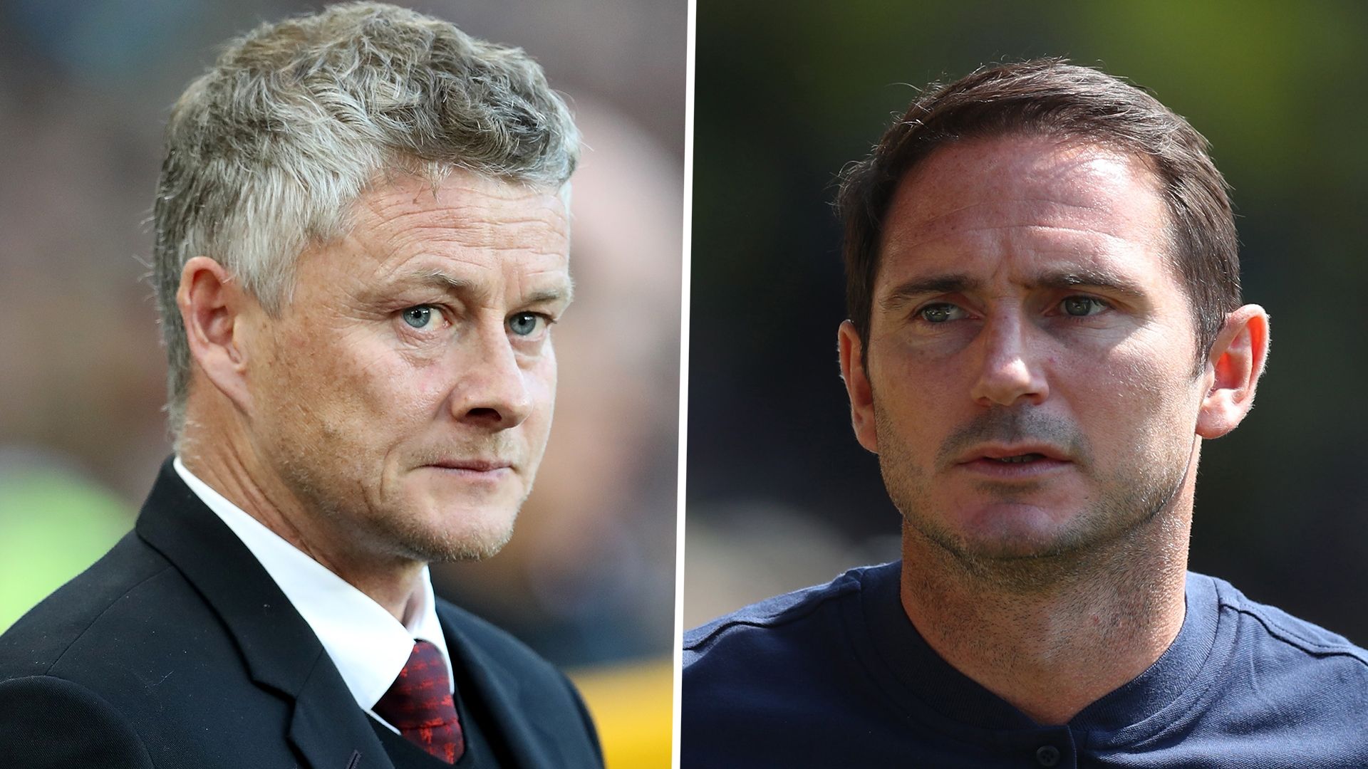 Ole Gunnar Solskjaer Frank Lampard Man Utd Chelsea