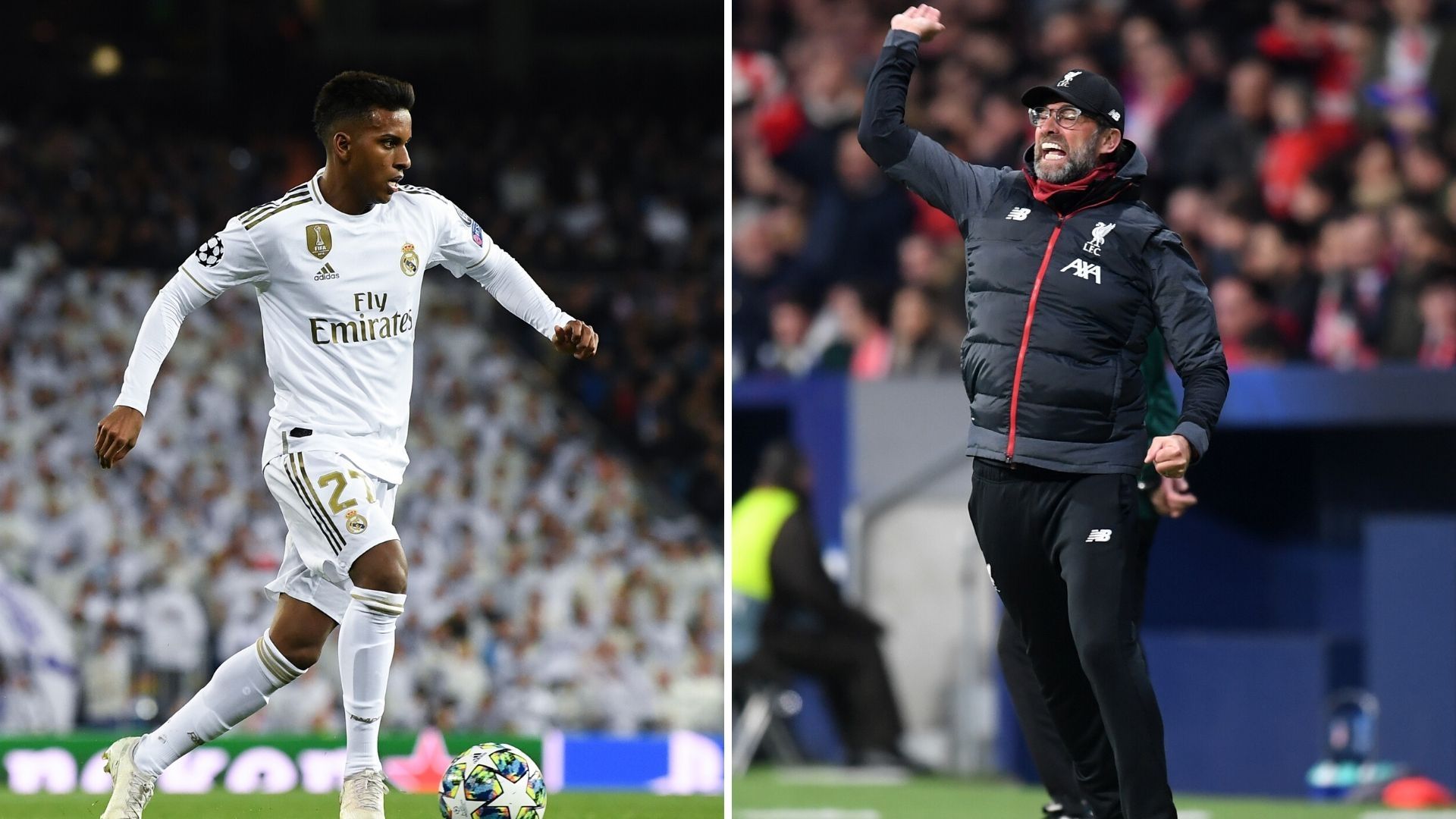 Rodrygo y Klopp, Real Madrid y Liverpool