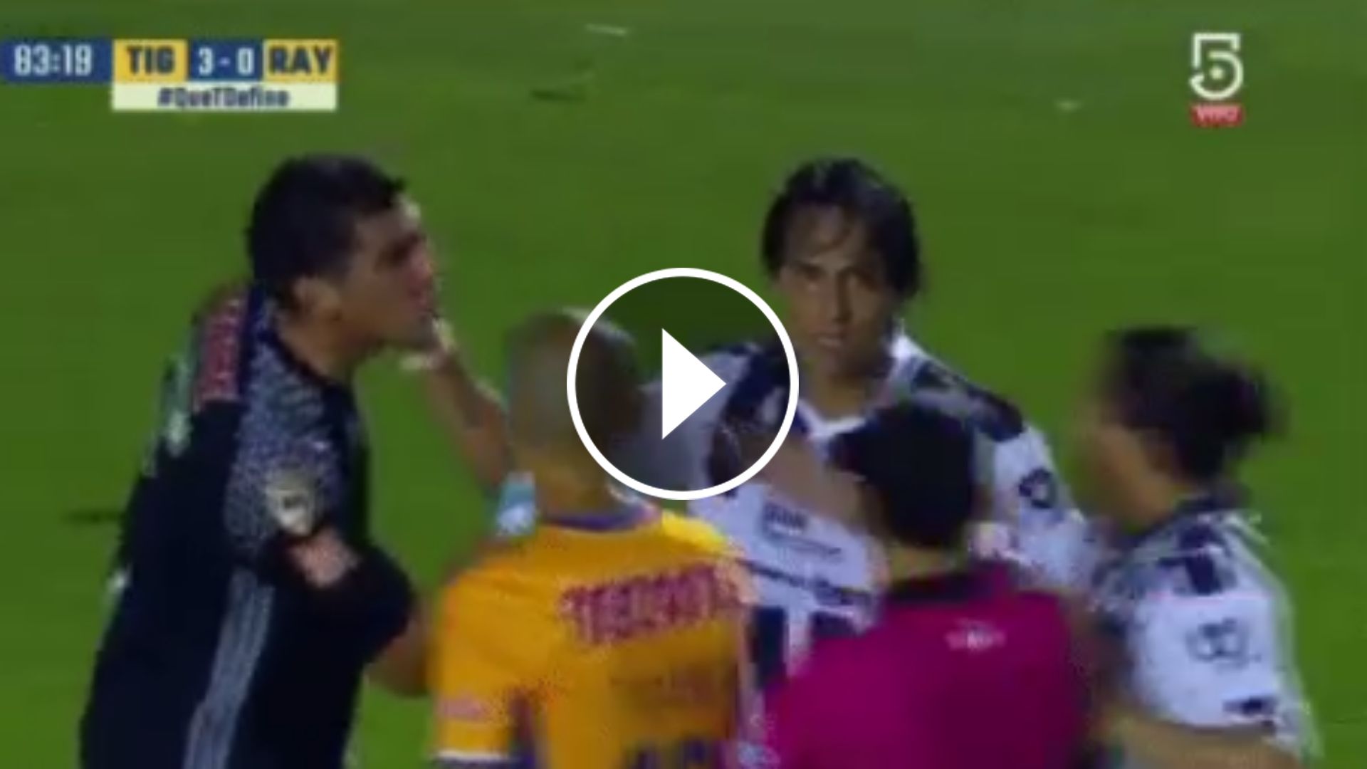 Bronca entre Nahuel y De Nigris