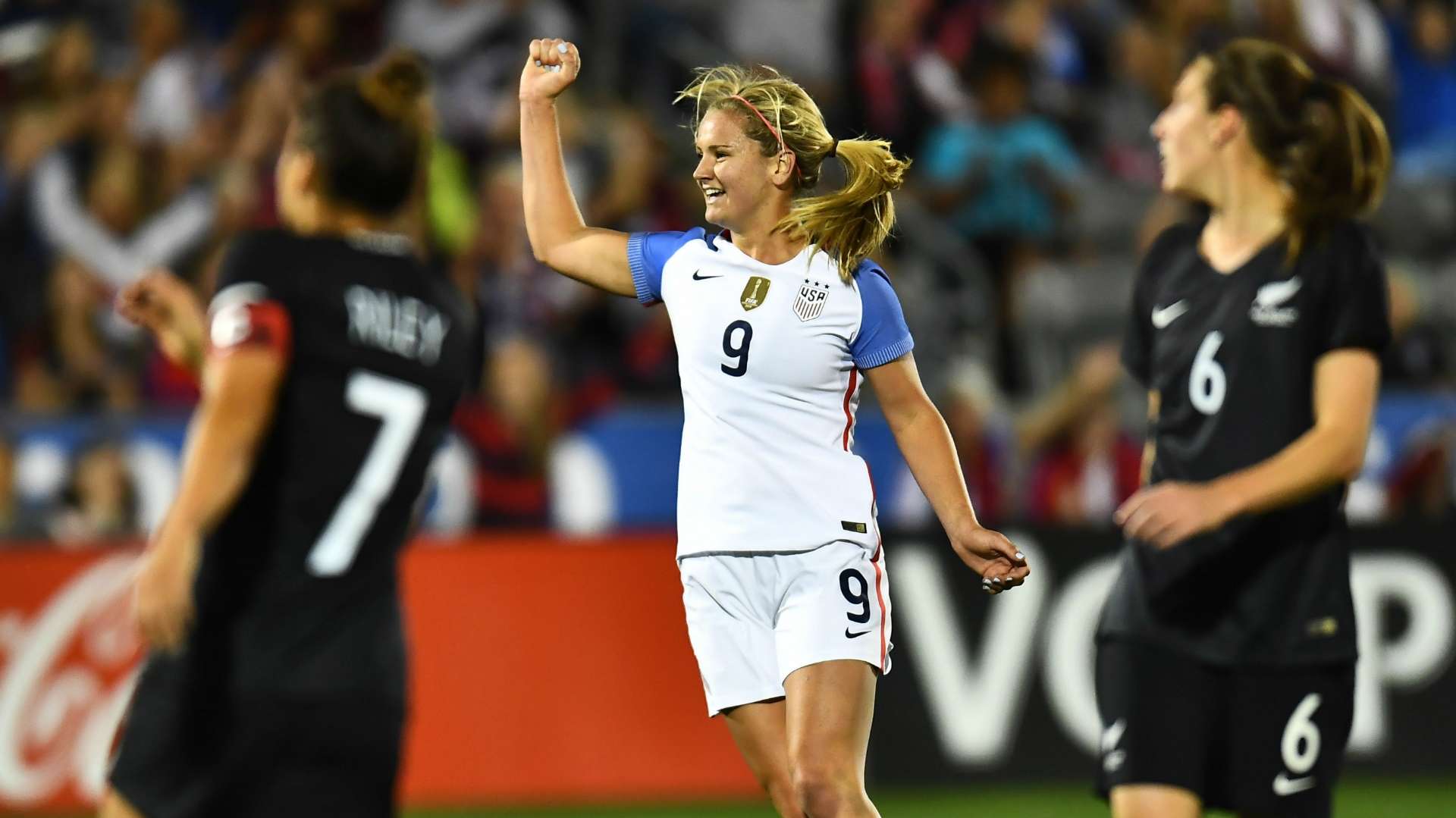 Lindsey Horan USWNT New Zealand