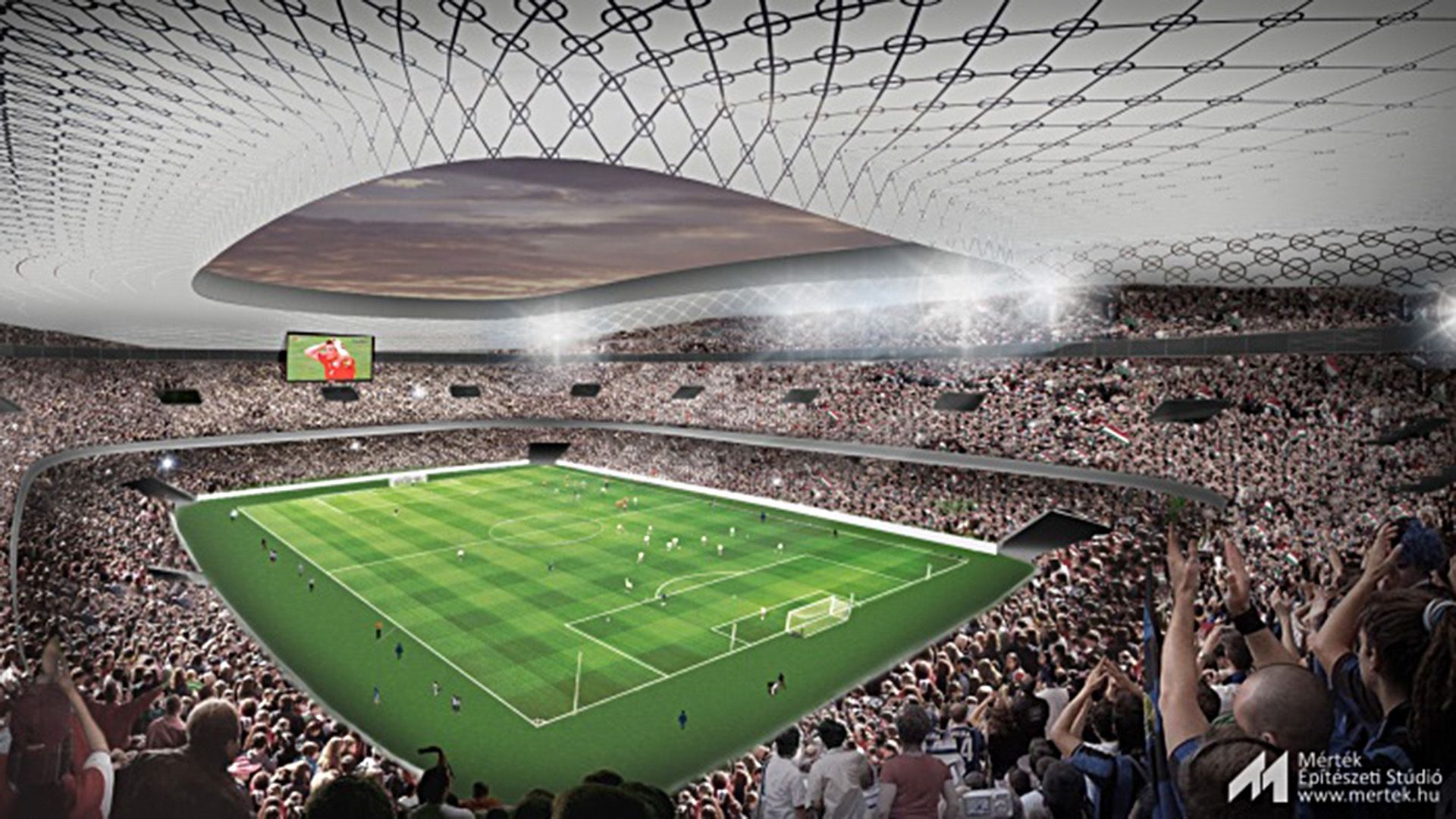 Budapest Stadium General View