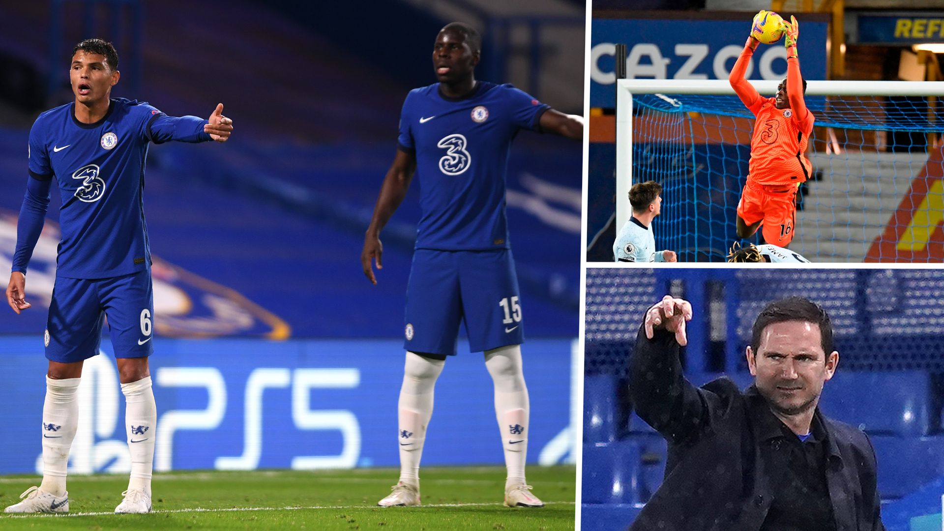 Thiago Silva Frank Lampard Kurt Zouma Edouard Mendy Chelsea main image