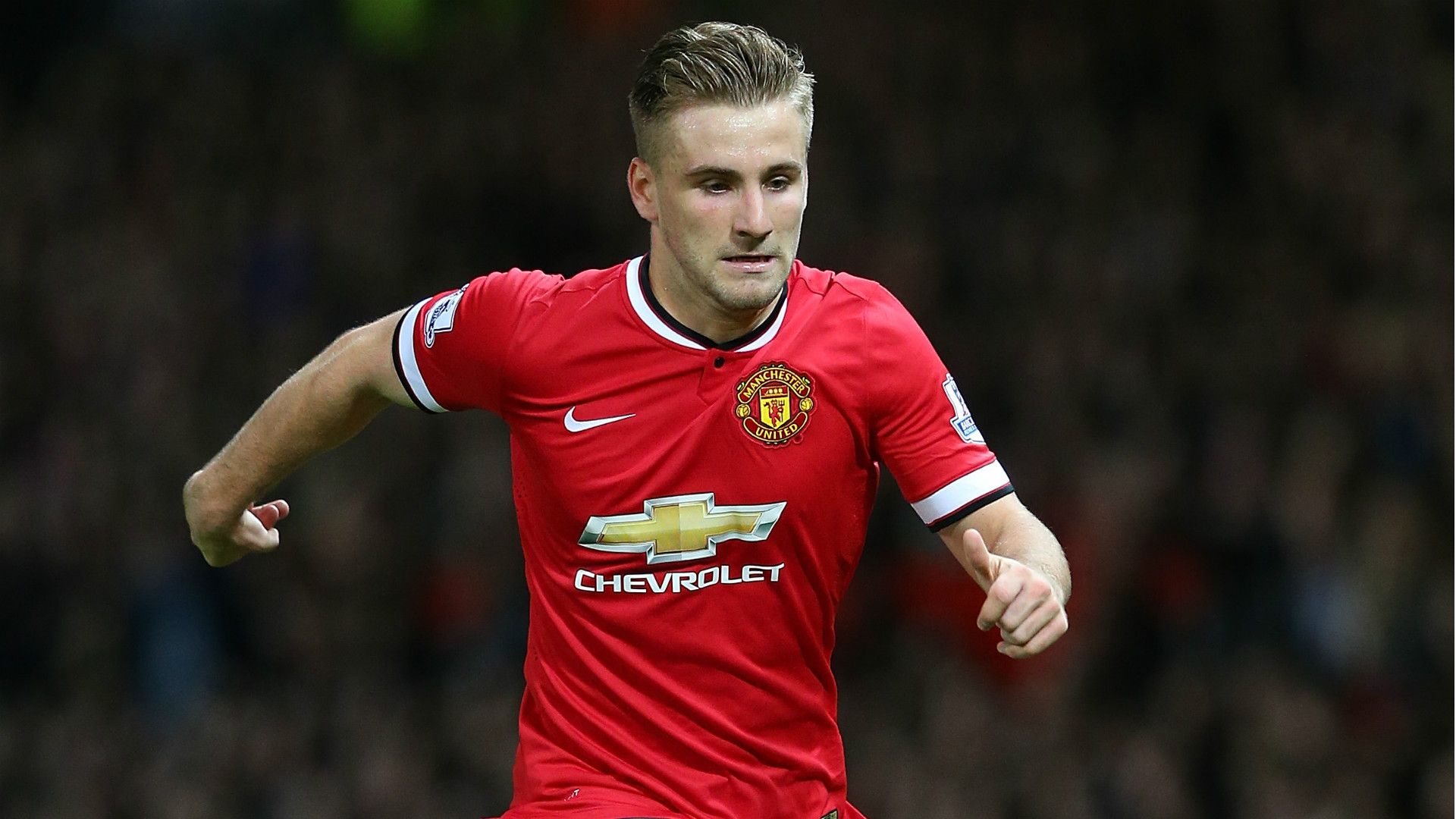 Luke Shaw Manchester United Premier League 261014